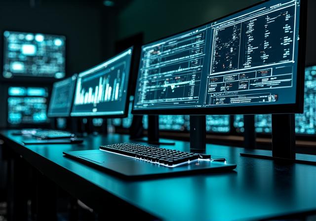 Clean enterprise data visualization screens
